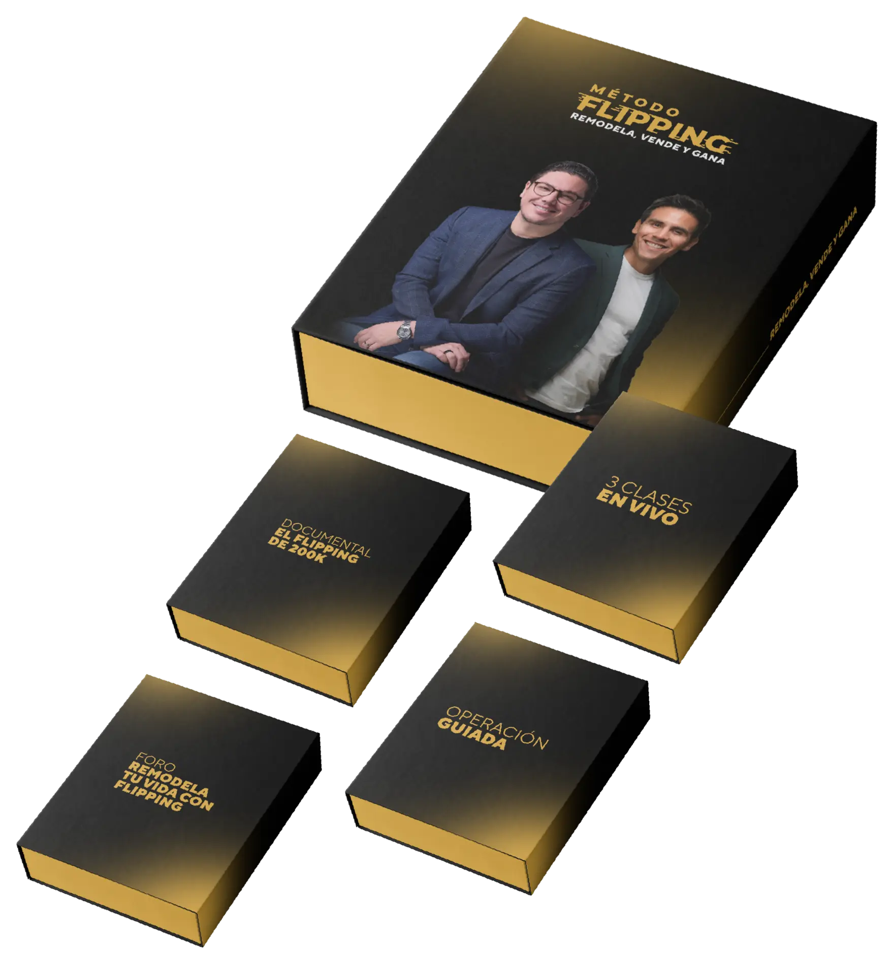 Método Flipping: caja del programa y sus bonos incluidos